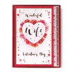 Picture of WONDERFUL WIFE VALENTINES BOXED CARD